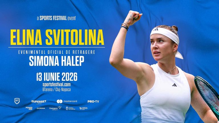 Elina Svitolina, alături de Simona Halep, la Sports Festival