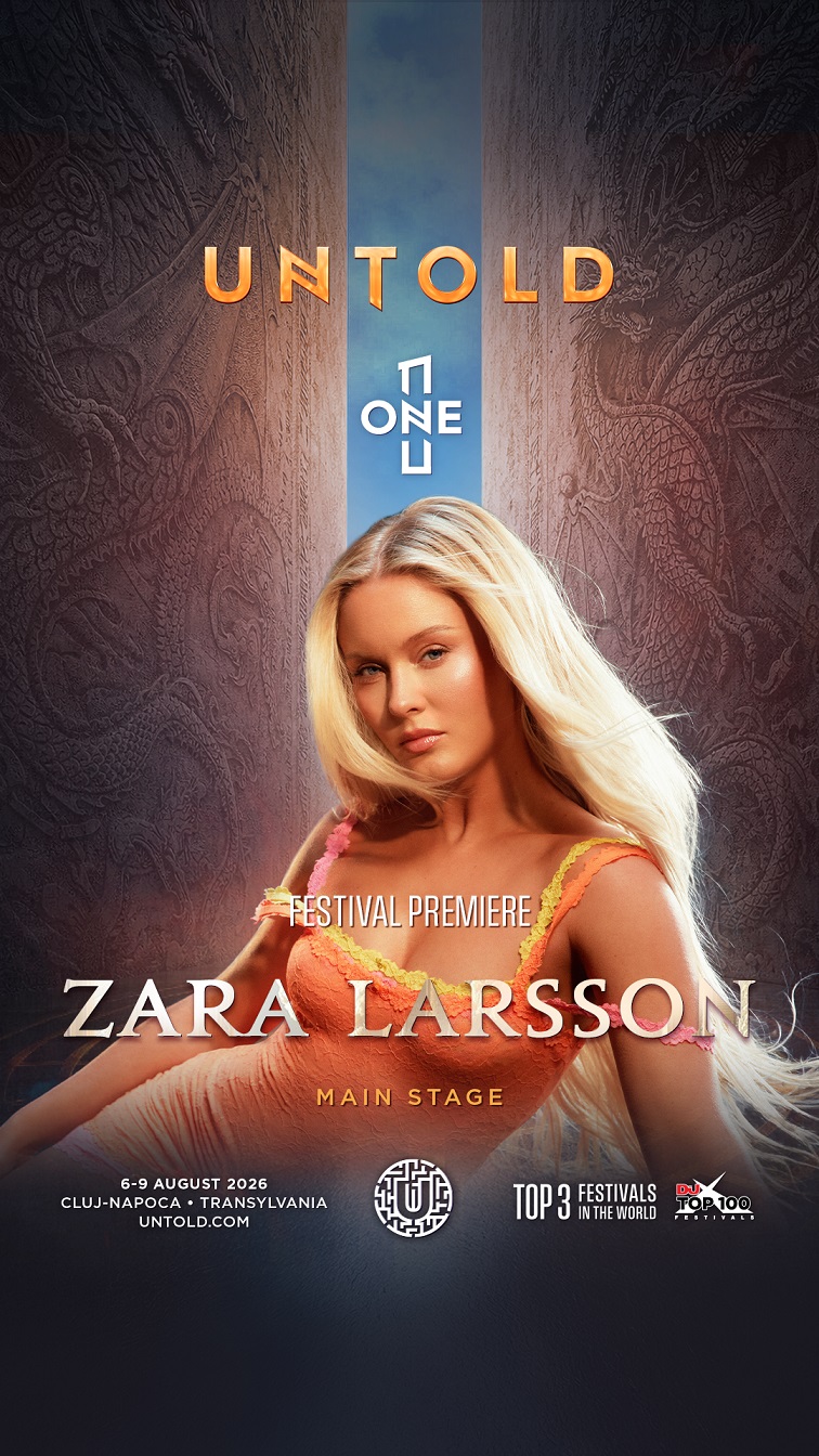 Zara Larsson, vine la UNTOLD 2026