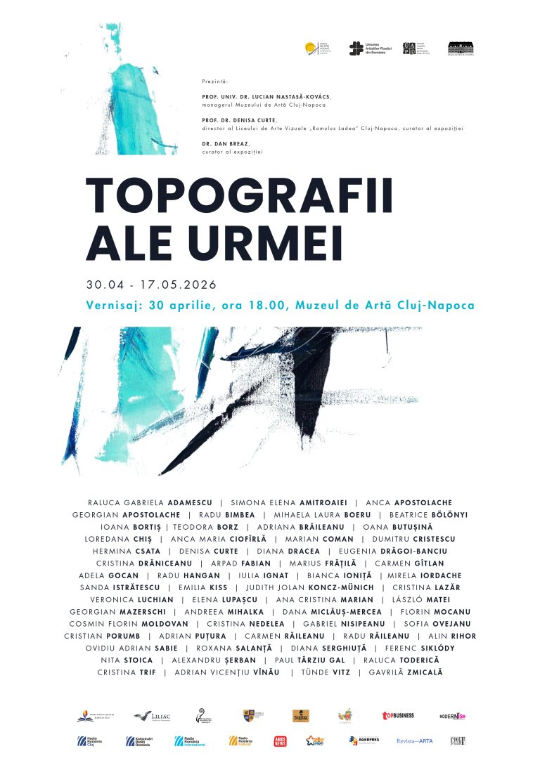 Expoziția Topografii ale urmei. Salonul național al artiștilor din învățământul preuniversitar de artă