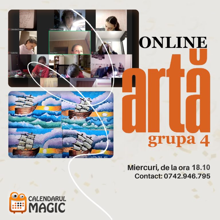Curs de artă pentru copii