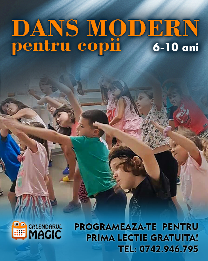 Dans modern pentru copii
