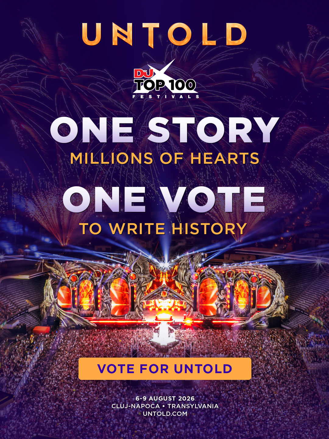 Votează Untold în top 100
