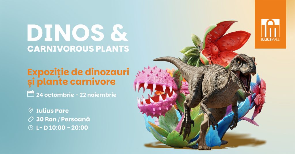 expoziție de dinozauri